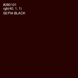 #280101 - Sepia Black Color Image